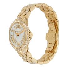 Load image into Gallery viewer, Michael Kors Camile Analog White Dial Gold Steel Strap Watch for Women - MK4801