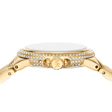 Load image into Gallery viewer, Michael Kors Camile Analog White Dial Gold Steel Strap Watch for Women - MK4801