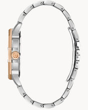Load image into Gallery viewer, Bulova Octova Crystal Silver Dial Two Tone Steel Strap Watch for Men - 98C133