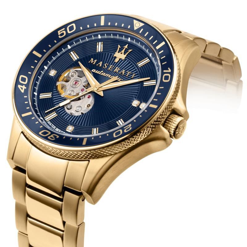 Maserati SFIDA Automatic Diamond Dial Limited Edition Watch For Men - R8823140004