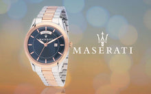 Load image into Gallery viewer, Maserati Tradizione Blue Dial Two Tone Steel Strap Watch For Men - R8853125001