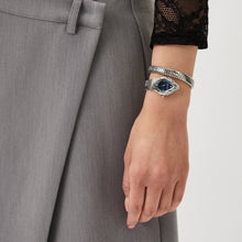 Load image into Gallery viewer, Just Cavalli Ferocious Blue Dial Silver Steel Strap Watch for Women - JC1L306M0015