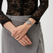 Load image into Gallery viewer, Just Cavalli Ferocious Blue Dial Silver Steel Strap Watch for Women - JC1L306M0015