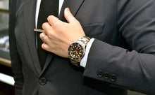 Load image into Gallery viewer, Seiko Prospex Sea Diver Automatic Brown Dial Silver Steel Strap Watch For Men - SPB240J1