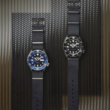 Load image into Gallery viewer, Seiko 5 Sports Automatic Blue Dial Black NATO Strap Watch for Men - SBSA098