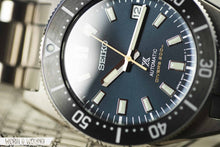Load image into Gallery viewer, Seiko Prospex Automatic 1965 Dive 55th Anniversary Limited Edtion Blue Dial Silver Steel Strap Watch For Men - SPB149J1
