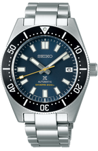 Load image into Gallery viewer, Seiko Prospex Automatic 1965 Dive 55th Anniversary Limited Edtion Blue Dial Silver Steel Strap Watch For Men - SPB149J1