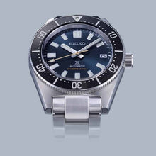 Load image into Gallery viewer, Seiko Prospex Automatic 1965 Dive 55th Anniversary Limited Edtion Blue Dial Silver Steel Strap Watch For Men - SPB149J1