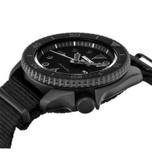 Load image into Gallery viewer, Seiko 5 Sports Automatic Black Dial Black NATO Strap Watch For Men - SRPD79K1