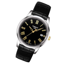 Load image into Gallery viewer, Tissot T Classic Dream Black Dial Black Leather Strap Watch for Men - T033.410.26.053.01