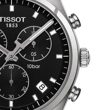 Load image into Gallery viewer, Tissot PR 100 Chronograph Black Dial Black Leather Strap Watch For Men - T101.417.16.051.00