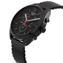Load image into Gallery viewer, Tissot T Classic PR 100 Chronograph Black Dial Black Mesh Bracelet Watch For Men - T101.417.33.051.00