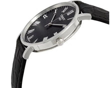 Load image into Gallery viewer, Tissot T Classic Dream Black Dial Black Leather Strap Watch for Men - T122.410.16.053.00