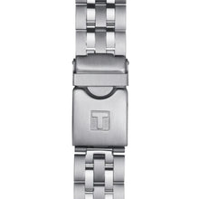 Load image into Gallery viewer, Tissot PRC 200 Chronograph Black Dial Silver Steel Strap Watch For Men - T114.417.11.057.00