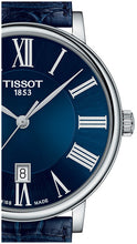 Load image into Gallery viewer, Tissot Carson Premium Blue Dial Blue Leather Strap Watch For Men - T122.410.16.043.00