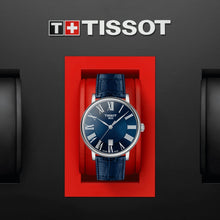 Load image into Gallery viewer, Tissot Carson Premium Blue Dial Blue Leather Strap Watch For Men - T122.410.16.043.00