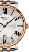 Load image into Gallery viewer, Tissot T Classic Carson Premium Silver Dial Two Tone Steel Strap Watch For Men - T122.410.22.033.00
