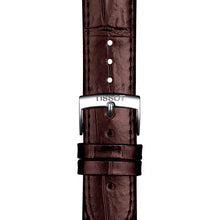 Load image into Gallery viewer, Tissot Carson Premium Chronograph White Dial Brown Leather Strap Watch For Men - T122.417.16.011.00