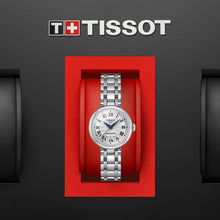 Load image into Gallery viewer, Tissot Bellissima Automatic Silver Dial Silver Steel Strap Watch For Women - T126.207.11.013.00
