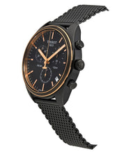 Load image into Gallery viewer, Tissot T Classic PR 100 Chronograph Anthracite Black Dial Black Mesh Bracelet Watch For Men - T101.417.23.061.00