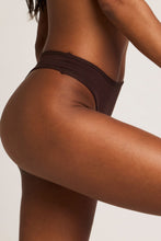 Load image into Gallery viewer, Cloud Cotton Thong in Deep (Pack)