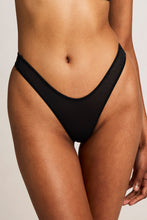 Load image into Gallery viewer, Sieve Dipped Thong in Black