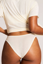 Load image into Gallery viewer, Whipped French Cut Brief in Cream