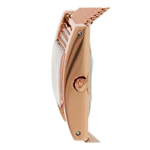 Load image into Gallery viewer, Guess Nouveau Diamonds Rose Gold Dial Rose Gold Mesh Bracelet Watch for Women - W0127L3