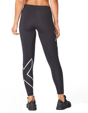 Load image into Gallery viewer, Women's 2XU Core Compression Tights :Black I Silver