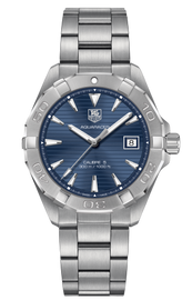 Tag Heuer Aquaracer Automatic Blue Dial Silver Steel Strap Watch for Men - WAY2112.BA0928