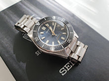 Load image into Gallery viewer, Seiko Prospex Automatic 1965 Dive 55th Anniversary Limited Edtion Blue Dial Silver Steel Strap Watch For Men - SPB149J1