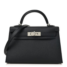 Load image into Gallery viewer, Epsom Mini Kelly Sellier 20 Black