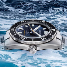 Load image into Gallery viewer, Seiko Prospex Automatic 1965 Dive 55th Anniversary Limited Edtion Blue Dial Silver Steel Strap Watch For Men - SPB149J1