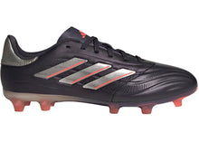 Load image into Gallery viewer, adidas Copa Pure 2 Elite FG Aurora Black Platinum Metallic Turbo (GS)