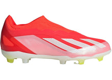 Load image into Gallery viewer, adidas Crazyfast Elite Laceless FG Solar Red Cloud White Team Solar Yellow (GS)