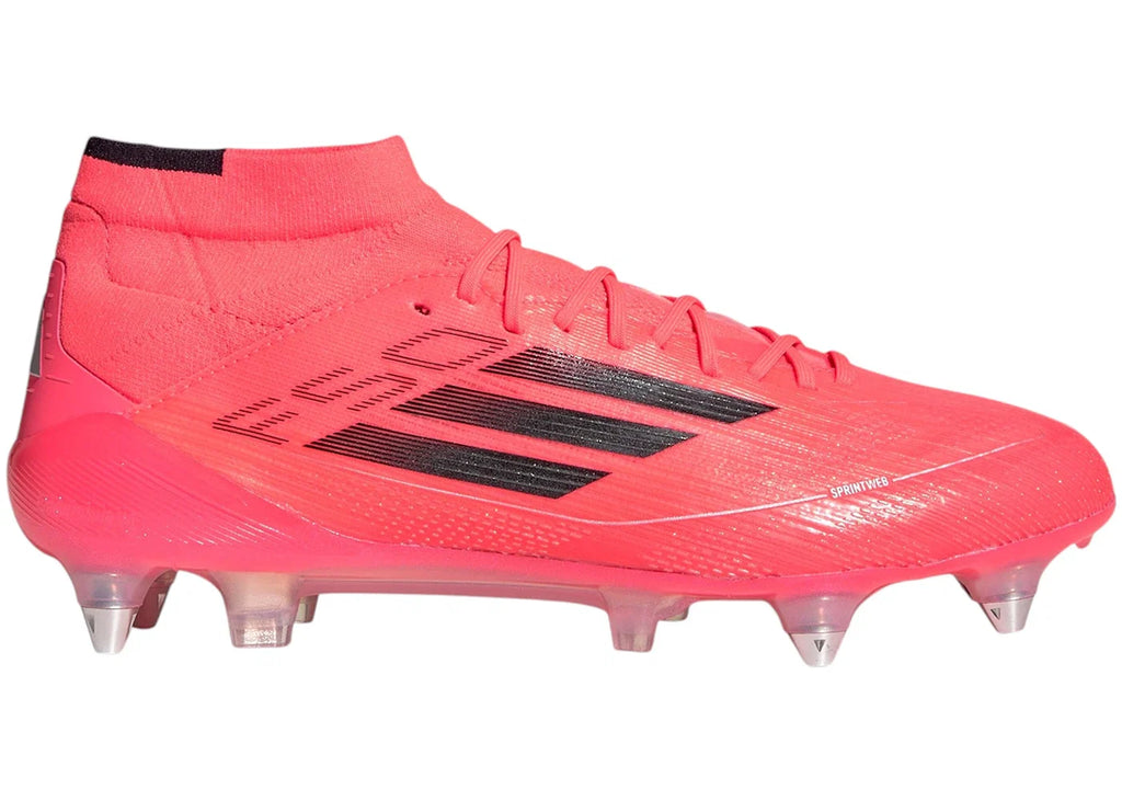 adidas F50 Elite Mid SG Turbo Aurora Black Platinum Metallic (Women's)
