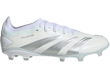 Load image into Gallery viewer, adidas Predator 24 Pro FG Cloud White Silver Metallic