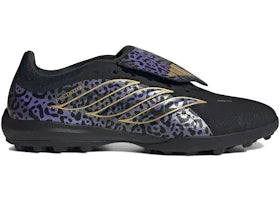 adidas Predator League Fold-Over Tongue Turf Kaka Core Black Gold Metallic