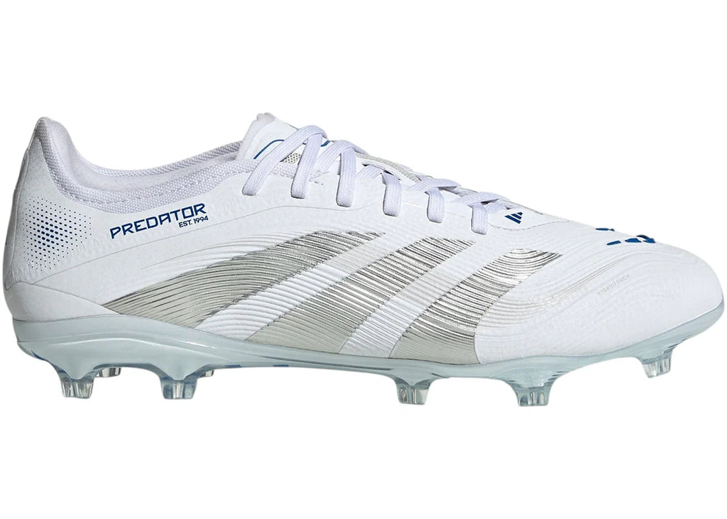 adidas Predator Pro FG Cloud White Silver Metallic Bright Royal