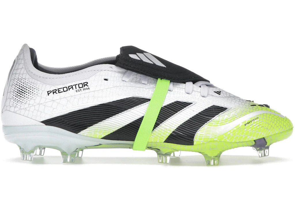 adidas Predator Pro Fold-Over Tongue FG Cloud White Core Black Lucid Lemon