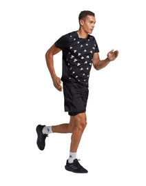 Men's Brand Love Graphic Tee :Black