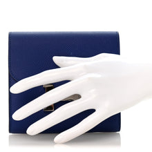 Load image into Gallery viewer, Epsom Constance Short Wallet Bleu Electrique
