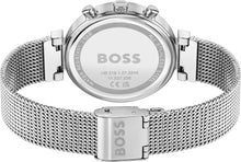 Load image into Gallery viewer, Hugo Boss Flawless Pink Dial Silver Mesh Bracelet Watch for Women - 1502625