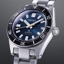 Load image into Gallery viewer, Seiko Prospex Automatic 1965 Dive 55th Anniversary Limited Edtion Blue Dial Silver Steel Strap Watch For Men - SPB149J1