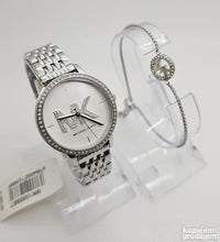 Load image into Gallery viewer, Michael Kors Melissa Quartz Silver Dial Silver Steel Strap Watch for Women - MK4370