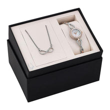 Load image into Gallery viewer, Bulova Crystals Mother of Pearl Dial Two Tone Steel Strap Watch for Women - 98X108