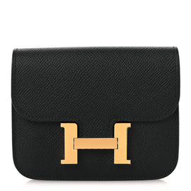 Epsom Constance Slim Wallet Black