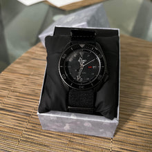 Load image into Gallery viewer, Seiko 5 Sports Automatic Black Dial Black NATO Strap Watch For Men - SRPD79K1