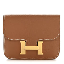 Evercolor Constance Slim Wallet Gold