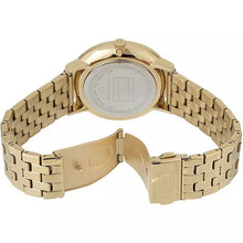 Load image into Gallery viewer, Tommy Hilfiger Jenna Quartz White Dial Gold Steel Strap Watch for Women - 1782069